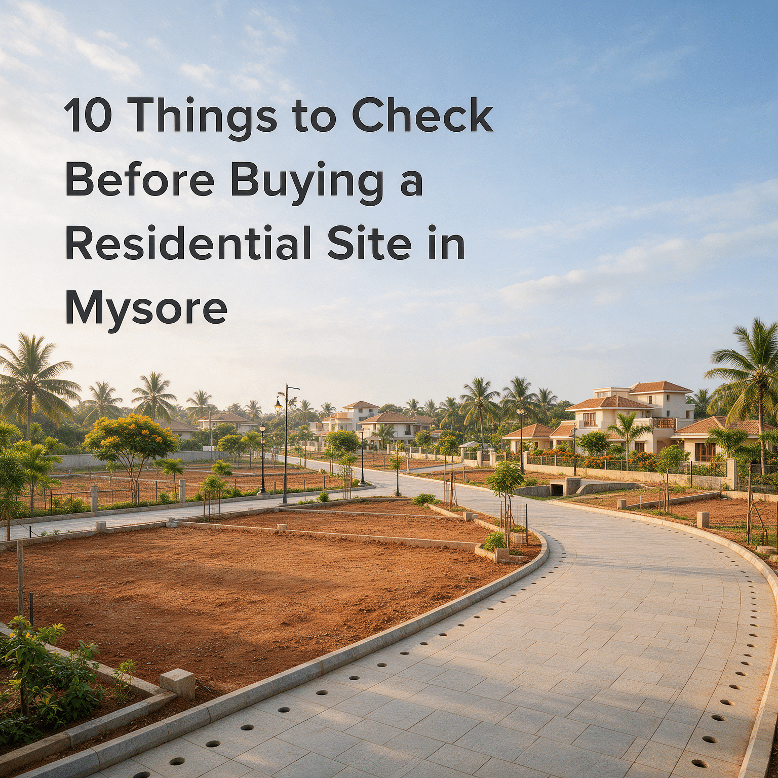 First-Time Plot Buyers Checklist: 10 Essential Things to Verify Before You Sign